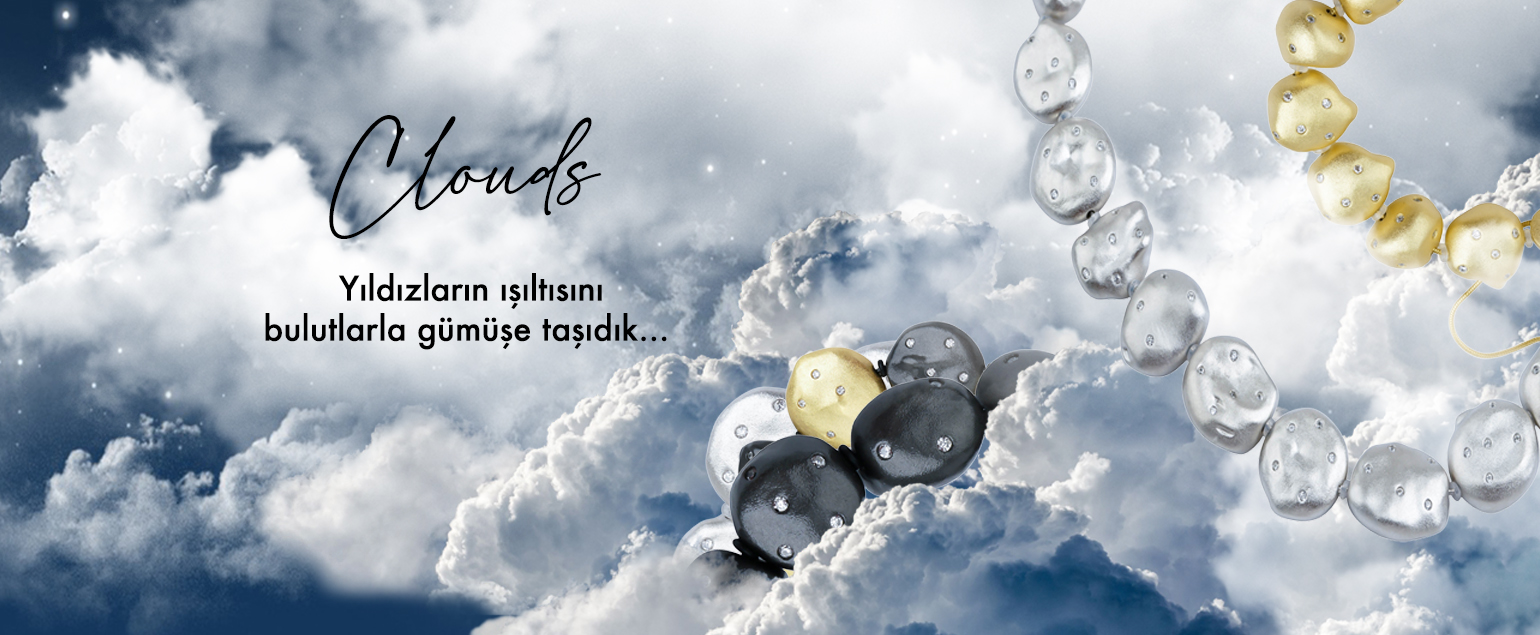 Roberto Bravo Gümüş Clouds Koleksiyon Ürünleri